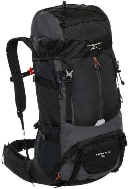 Swedemount Expedition Rugzak 70L – Wandelrugzak – Maat ONESIZE