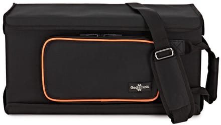 2U 19-Inch Ondiepe Rack Draagtas van Gear4music