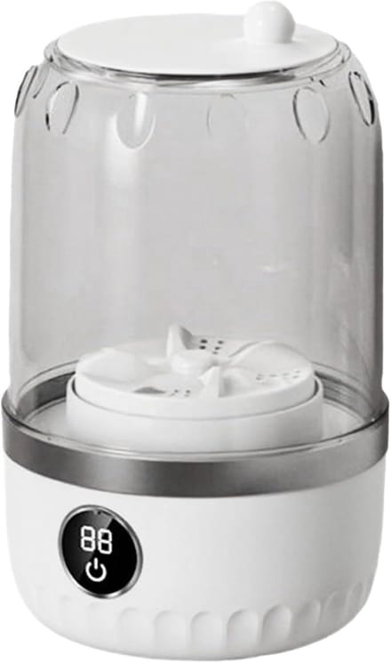 Mini Wasapparaat - Draagbare Reiniger - Kleine Was - Trillingsvrij Ontwerp - 1 Liter - Wit