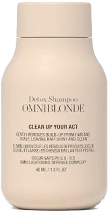 Omniblonde Clean Up Your Act Detox Shampoo 40 ml