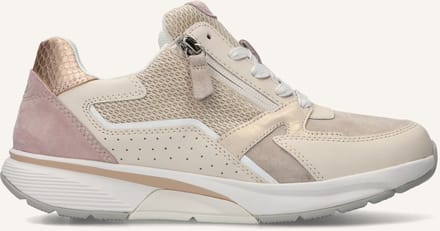 Gabor 878 Sneakers Dames - Leren Sneaker - Beige