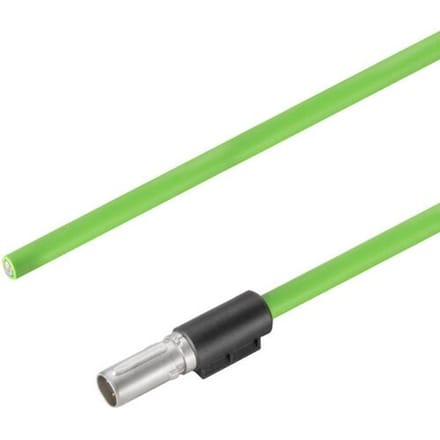 Weidmüller 2450490100 Sensor/actuator dataconnector, geassembleerd Aantal polen (sensoren): 4 Stekker, recht 1.00 m 1 stuk(s) Piece