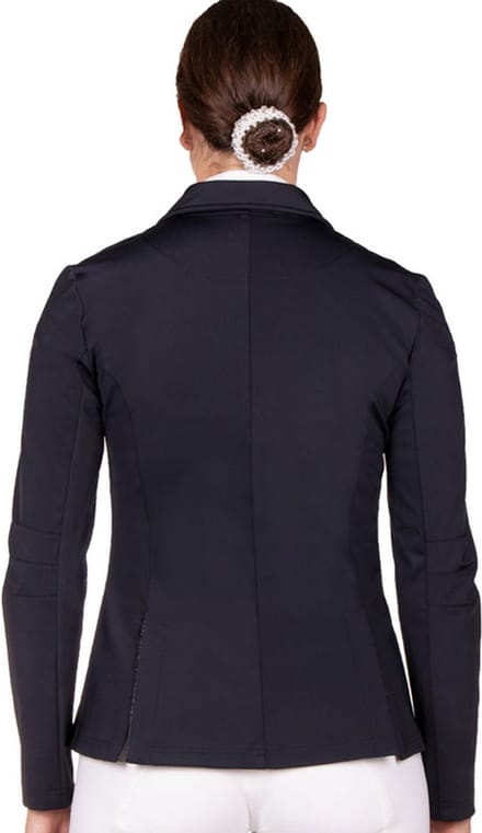 QHP Wedstrijdjas Elaina Kids Zwart - 128