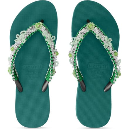 Uzurii | Teenslippers | Dames | Bosgroen | Maat 41/42