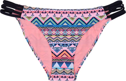 Bikinislip met bandjes in oranje kleur