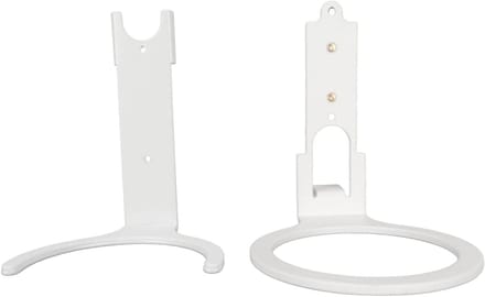 Luidspreker Wandhouder - Muurbeugel Speaker - Geluid Optimaliseren - Stevig Metaal - 17 x 10 x 10 cm - Wit