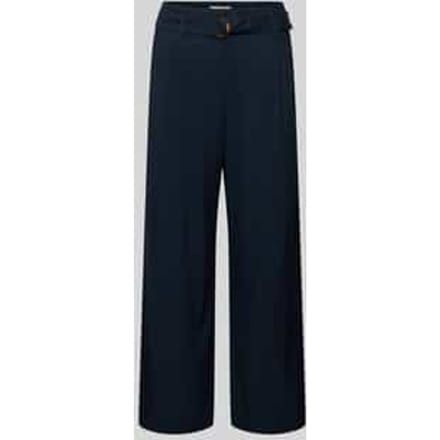 Culotte van viscose met riem