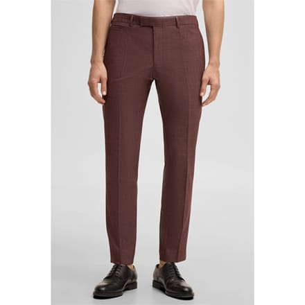 Modulaire pantalon Kynd, bordeauxrood