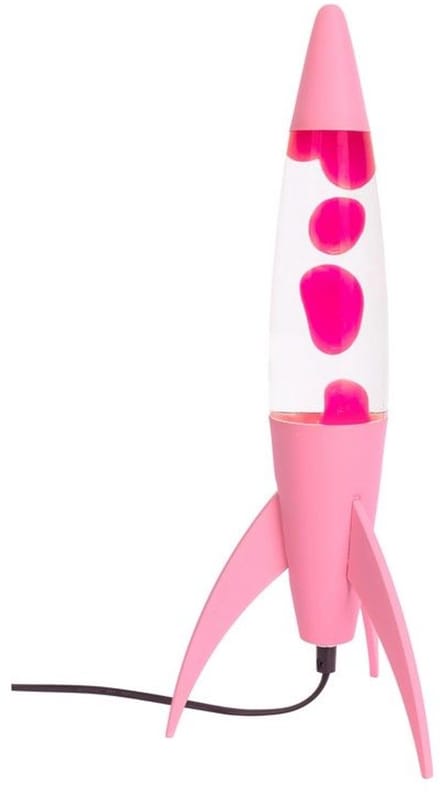 Lava lamp ''Rocket'' - Pink