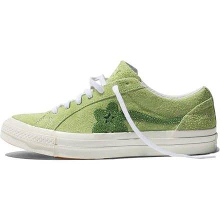 One Star Golf Le Fleur x One Star Converse Ox 'Jade Lime' 160327C 36.5 white