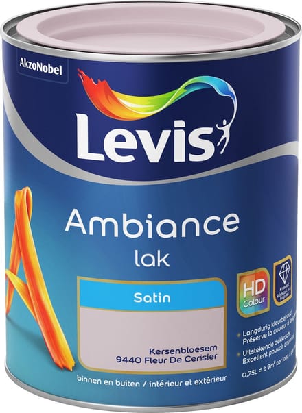 Levis - Ambiance Lak Satin - Kersenbloesem - 0,75 L