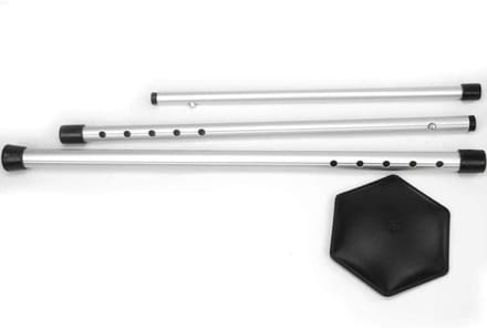 Golf Club Protector - Golf Arm - Reizen Beschermen - Verstelbare Lengte - 130 cm - Zilver