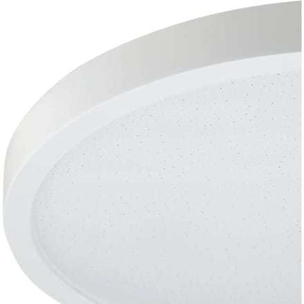 Brilliant LED plafondlamp Navara-Starry, wit, Ø 27,5 cm, 4.000 K