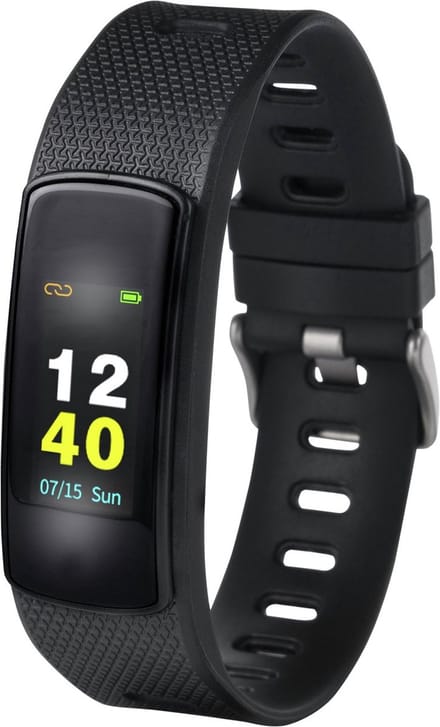 NUBAND FLASH HR 2 ACTIVITY/ SLEEP TRACKER - ZWART