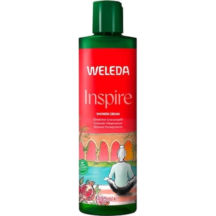 WELEDA Douche verzorging Inspire Douchecrème Granaatappel Schoonmaken Unisex 400 ml