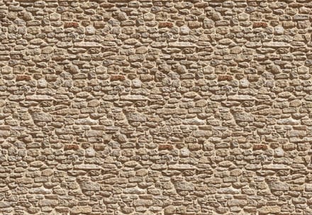 Fotobehang Stone Wall | XL - 208cm x 146cm | 130g/m2 Vlies
