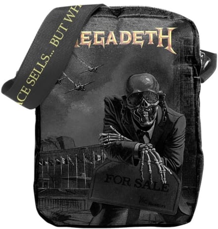 Rocksax Megadeth - Peace Sells Crossbody tas - Zwart