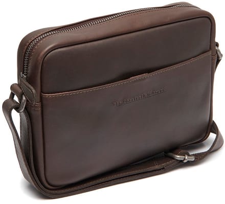Chesterfield Westmere Waxed Pull Up Schoudertas - Bruin
