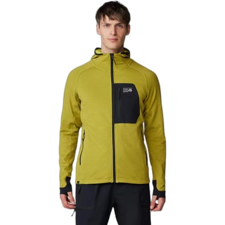 Capuchon met volledige rits Mountain Hardwear Polartec® Power Grid™