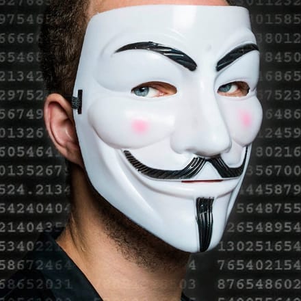 Guy Fawkes Masker van Ditverzinjeniet