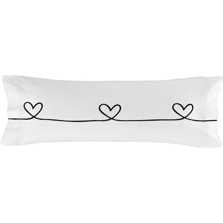 Kussensloop My Love | Blanc