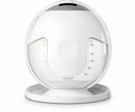 AHD® Borstkolf - Handsfree Borstkolf - Elektrische Borstkolf - Handkolf - Draadloze Borstkolf - Wit - 19cm x 16cm x 9cm