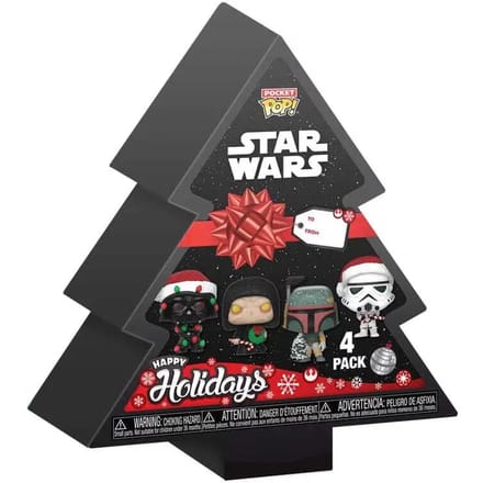 Sleutelhanger Funko Star Wars Holiday 2024! Tree Holiday (x4)