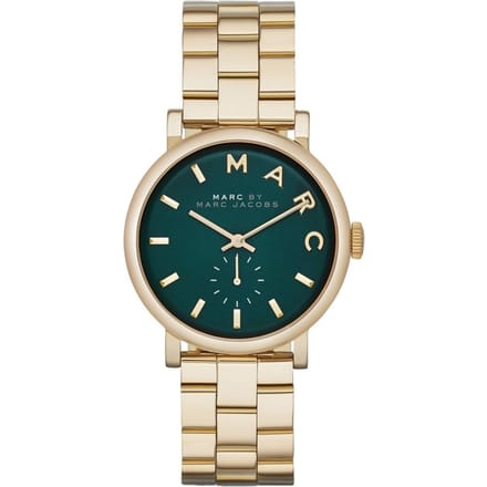 Montre pour femme Marc Jacobs MBM3245 Baker Cadran Or Vert 36 mm vert
