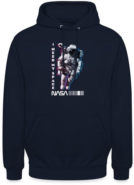NASA Astronaut Met Grappig Citaat I Need My Space Hoodie Unisex