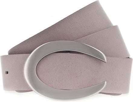 Vanzetti Leren Riem 33mm Leather Belt W75 Pale Rose Roze