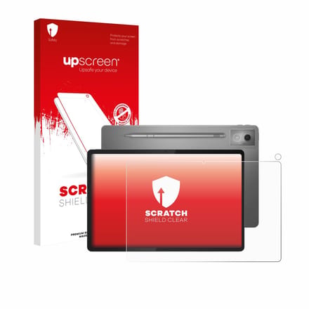 upscreen - Screenprotector voor Lenovo Idea Tab Pro 12.7" (Voor+Camera) - Folie Beschermfolie transparant