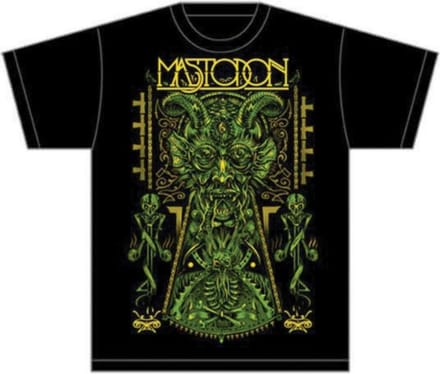 Mastodon Heren Tshirt -XXL- Devil On Black Zwart