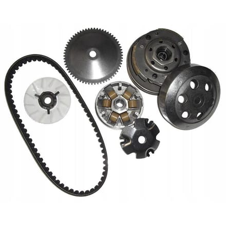 Variator Koppelingset Riem 669 Scooter 4T Gy6 Romet Barton Junak Zipp