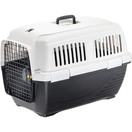 Ferplast Reismand Clipper 3 - Kattenvervoersbox - 64x43x43 cm Zwart