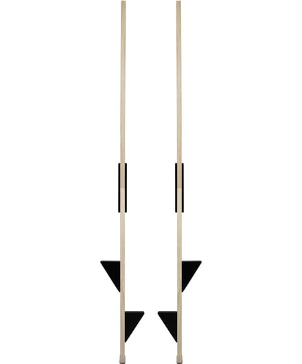 Houten Stelten - Beukenhout - 170 cm - Zwart - Demontabel