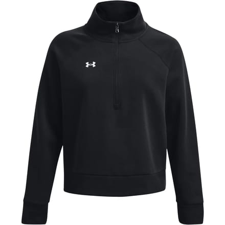 Dames fleece sweatshirt met 1/2 rits Under Armour Rival