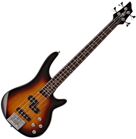 Chicago Short Scale Basgitaar van Gear4music, Sunburst