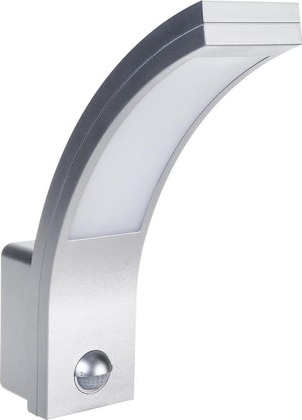 LED-lamp met infrarood bewegingssensor MCE244 S 750lm 10W IP54 Maclean Energy zilver