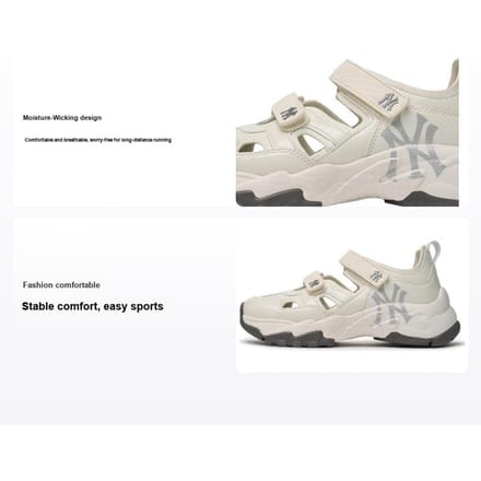MLB Chunky Mask Comfortabele Ademende Lage Top Hardloopschoenen Unisex sneaker Wit 3ASDBCL43-50WHS 44 white