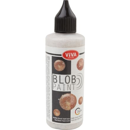 Viva Decor Blob Paint, 90 ml, Metallic/Glitter - Bronzen-Glitter