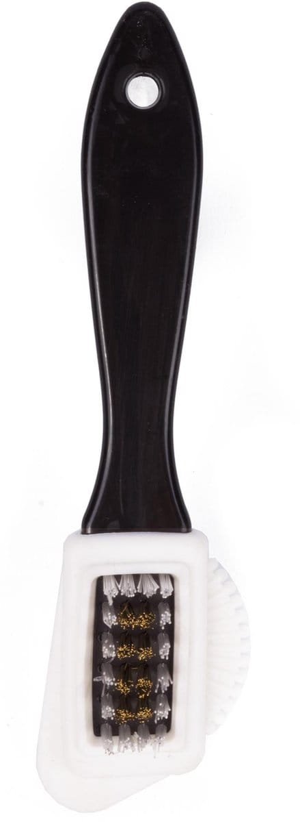 Benson Schoenborstel - Suède en nubuck - Staal en rubber - 20 cm - Multifunctioneel