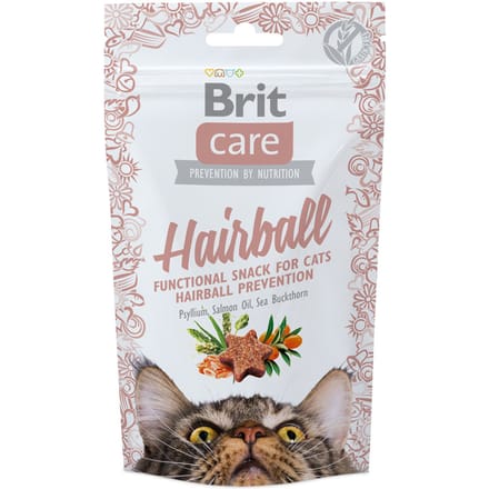 50g Brit Care Hairball Cat Snack