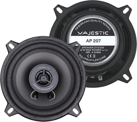 2-Weg Auto Speaker 130mm - 80W Vermogen - Universele Montage
