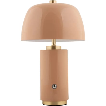 Leitmotiv Tafellamp Freya LED - Bruin - Ø18cm - Scandinavisch