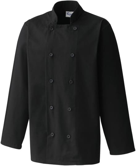 Schort/Tuniek/Werkblouse Unisex 4XL Premier Black 65% Polyester, 35% Katoen