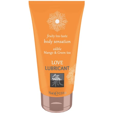 Shiatsu - Love Eetbaar Glijmiddel - Mango & Groene Thee