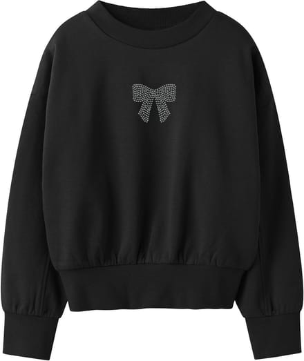 NAME IT - NKFSHANDIE LS RLX SHORT SWEAT BRU BOX - Meisjes - Sweaters