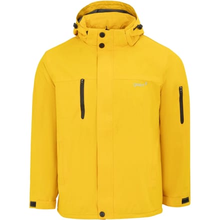 Gelert Heren Effen Hoodie Regular Parka (Geel)