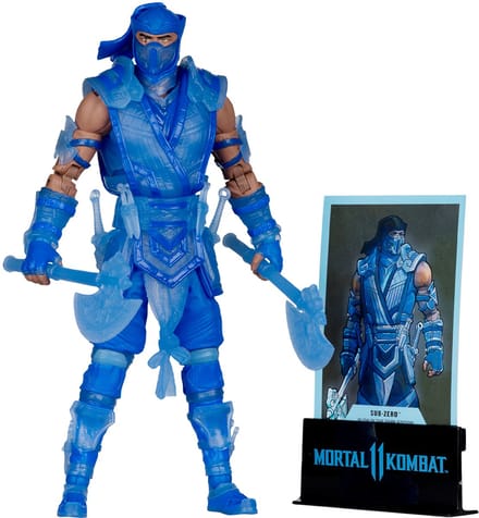 McFarlane Toys Mortal Kombat 11 - Speelfigur Gold Label - Ninja - Sub-Zero - Glow In The Dark Edition