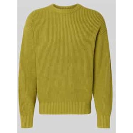 Loose fit gebreide pullover met wol